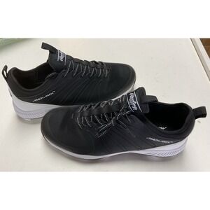 NEW Men's Rawlings Black/White‎ Baseball Rubber Cleats Size 13D 174931